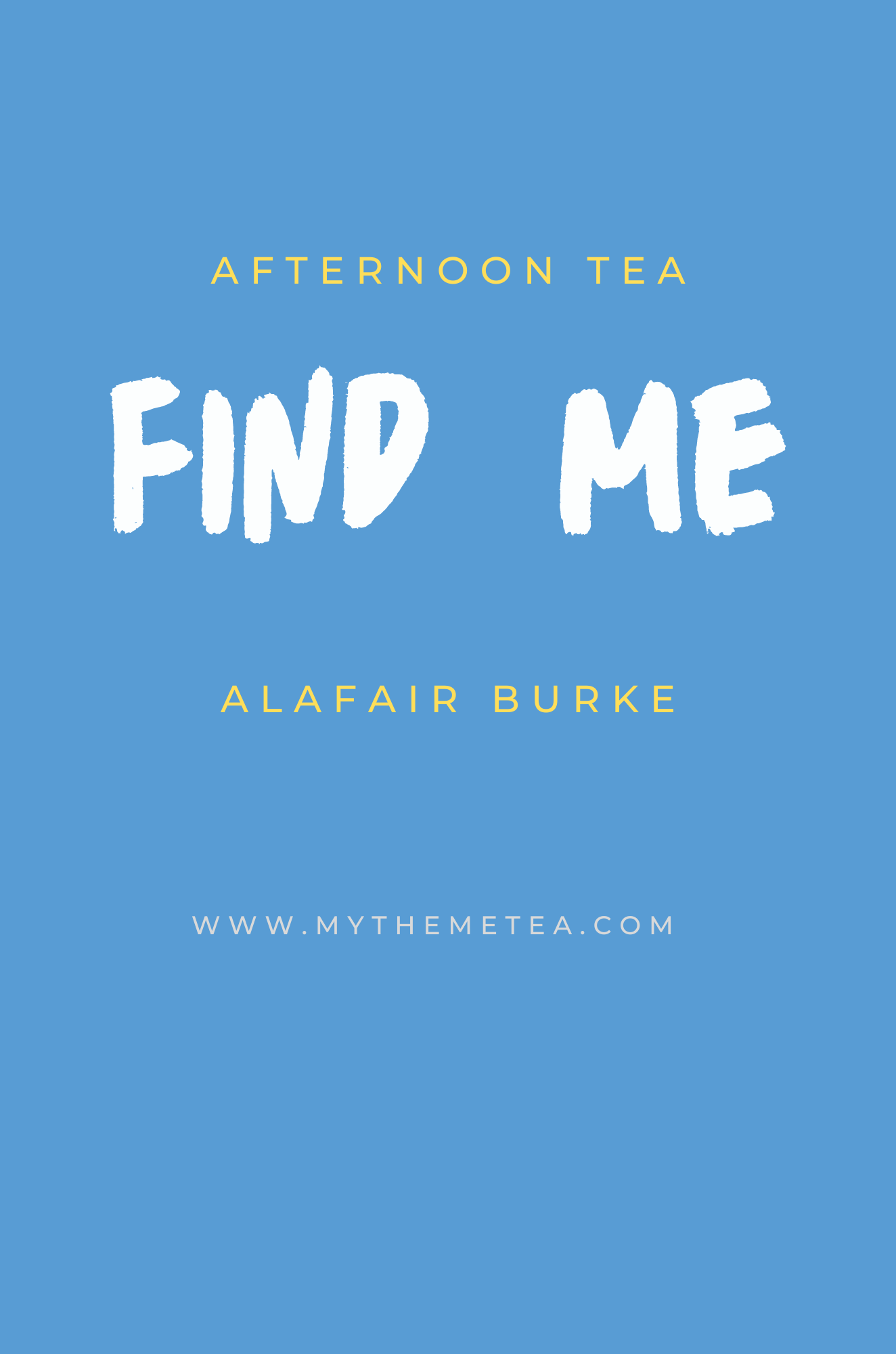 Alafair Burke, Find Me, Tea, Netflix, Book Club, Party