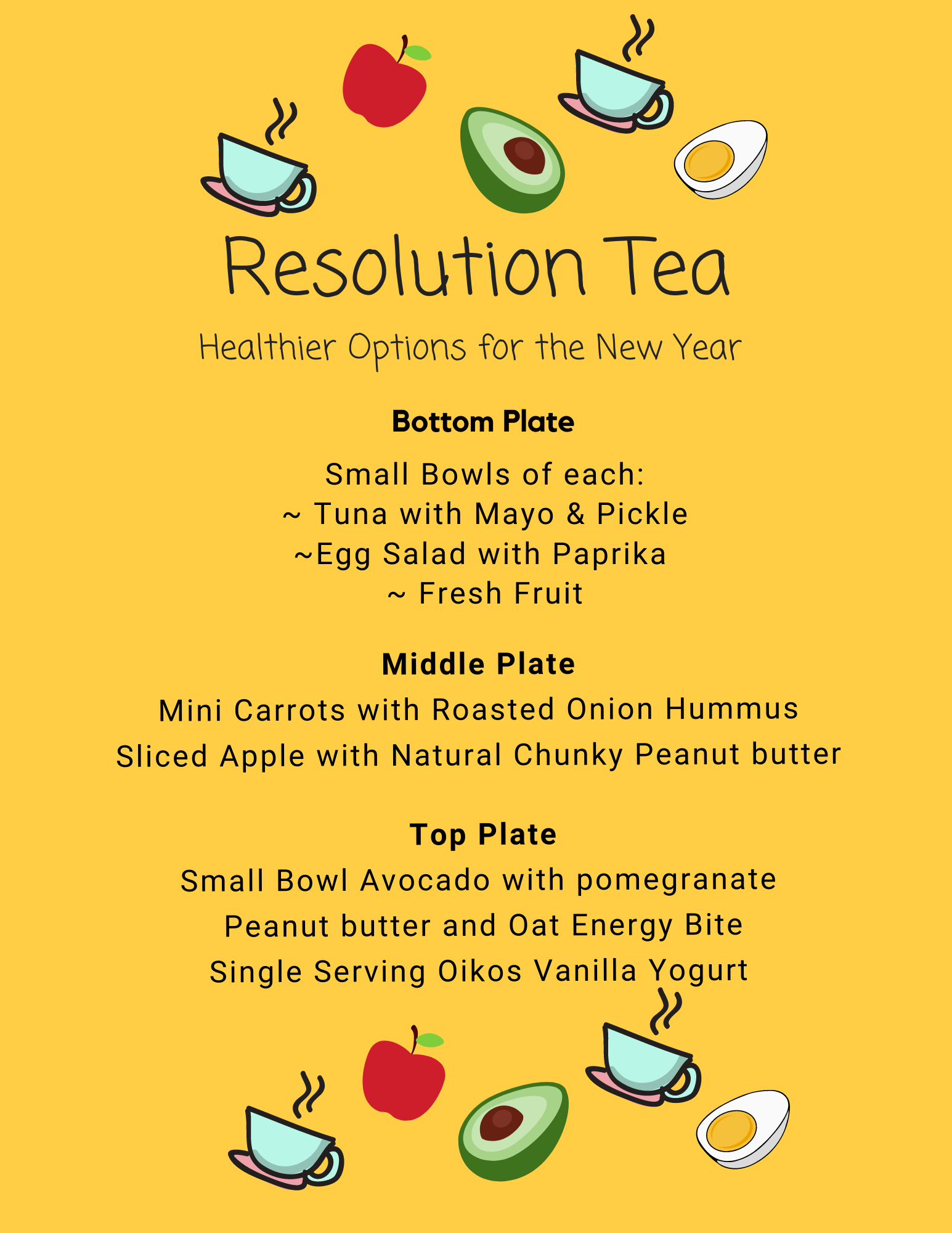 new years resolution, tea, theme, gift